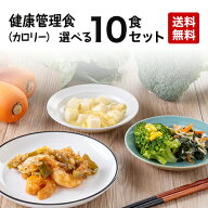【送料無料】健康管理食（カロリー） 自由に選べる10食セット 冷凍弁当 冷凍食品 冷凍惣菜 冷凍おかず 昼…