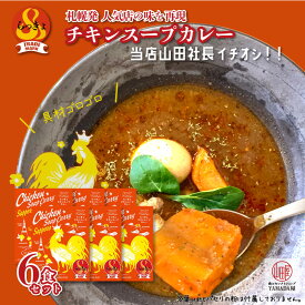 カレー 詰め合わせ らっきょ チキン スープカレー 【6食セット】 560g 当店山田社長1推しカレー！ らっきょの レトルト カレー 北海道 札幌 本格 高級 ギフト 化学調味料 合成保存料 不使用 タンゼン ※北海道・沖縄配送不可