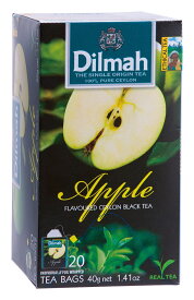 紅茶 ティーバック 茶葉 ディルマ Dilmah アップル フレーバーティー 2g × 20袋 ギフト おしゃれ スリランカ 個別包装 お茶 贈り物 お歳暮 お中元 内祝い