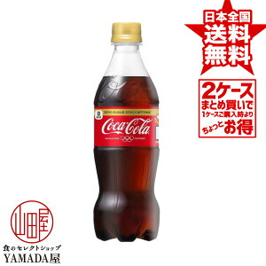 【2ケースセット】 コカコーラ ゼロカフェイン PET 500ml 48本(24本×2箱) 送料無料 炭酸飲料 ペットボトル 日本コカ・コーラ