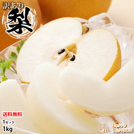 梨 送料無料 訳あり 1kg 2セット購入で1セットおまけ お取り寄せ 九州産 ナシ 和梨 幸水 豊水 秋月 新高 新興 愛宕