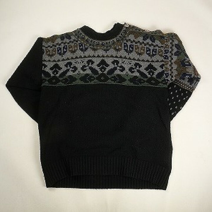 楽天市場】sacai サカイ FLORAL STRIPE EMBROIDERY KNIT ニット 黒  