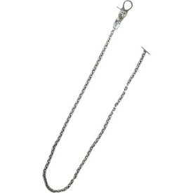 CHROME HEARTS クロム・ハーツ 1 CLIP SCROLL LABEL CATCH PAPER CHAIN I20 SILVERウォレットチェーン 銀 Size 【フリー】 【新古品・未使用品】 20822784