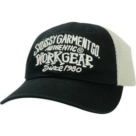 STUSSY ステューシー 25SS LOW PROFILE WORKGEAR STRAPBACK CAP BLACK キャップ 黒 Size 【フリー】 【新古品・未使用品】 20823554