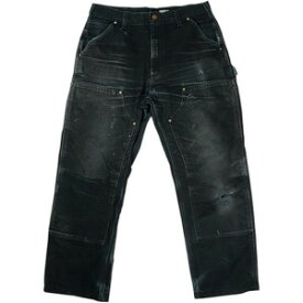 VINTAGE ヴィンテージ Carhartt Double Knee Painter Pants Faded Black ダブルニーペインターパンツ 黒 Size 【W33】 【中古品-良い】 20823503