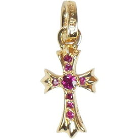 CHROME HEARTS クロム・ハーツ CH CROSS BABY FAT CHARM GOLD/RUBY ペンダントトップ 金 Size 【フリー】 【新古品・未使用品】 20823661