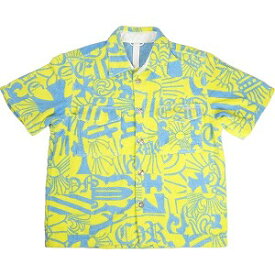 CHROME HEARTS クロム・ハーツ CRS BUTTON PILE SS SHIRT マイアミ限定半袖シャツ 黄 Size 【M】 【新古品・未使用品】 20800062