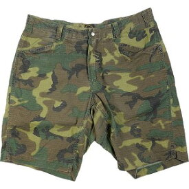 TENDERLOIN テンダーロイン RIP STOP SHORTS CAMO ショーツ 緑 Size 【M】 【中古品-良い】 20793263