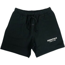 Fear of God フィアーオブゴッド ESSENTIALS Classic Sweatshort Jet Black スウェットショーツ 黒 Size 【S】 【新古品・未使用品】 20822240