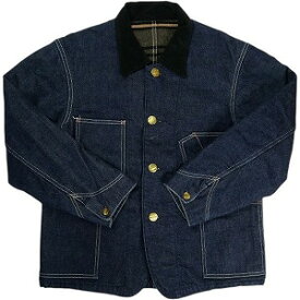At Last ＆ Co アットラスト/BUTCHER PRODUCTS ブッチャープロダクツ LOT681J COVERALL BLANKET INDIGO デニムカバーオールジャケット インディゴ Size 【40】 【中古品-良い】 20822919