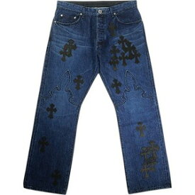 CHROME HEARTS クロム・ハーツ STRTLG FLERKNEE CROSS PATCH JEAN INDIGO デニムパンツ インディゴ Size 【W36】 【新古品・未使用品】 20817732