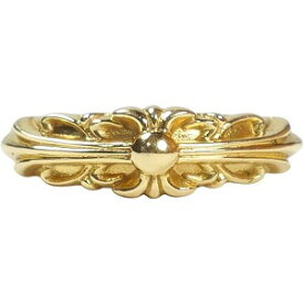 CHROME HEARTS クロム・ハーツ BABY CLASSIC FLORAL CROSS RING GLD リング 金 Size 【8号】 【新古品・未使用品】 20832118