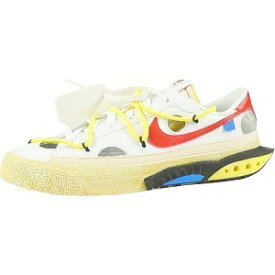 OFF WHITE オフホワイト ×NIKE ナイキ BLAZER LOW'77/OW DH7863-100 スニーカー 白 Size 【27.0cm】 【新古品・未使用品】 20777051