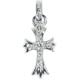 CHROME HEARTS クロム・ハーツ CH CROSS BABY FAT CHARM WHG/DIAMOND ペンダントトップ 白 Size 【フリー】 【新古品・未使用品】 20832154
