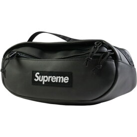 SUPREME シュプリーム 23AW Leather Waist Bag Black ウエストバッグ 黒 Size 【フリー】 【新古品・未使用品】 20837839
