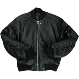 STUSSY ステューシー LEATHER BUILT BOMBER レザーボンバージャケット 黒 Size 【M】 【中古品-ほぼ新品】 20837862