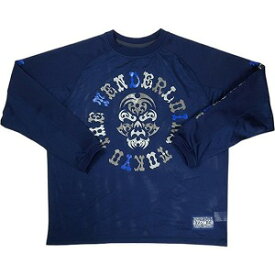 TENDERLOIN テンダーロイン MIX MESH JERSEY BS NAVY メッシュロンT 紺 Size 【L】 【中古品-良い】 20822859