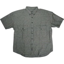 TENDERLOIN テンダーロイン WORK SHT B.D CHAMBRAY S/S BLACK 半袖シャツ 黒 Size 【L】 【中古品-良い】 20822863
