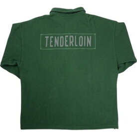 TENDERLOIN テンダーロイン MOSS STITCH 3/4 POLO GREEN ポロシャツ 緑 Size 【L】 【中古品-良い】 20822866