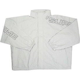 SUPREME シュプリーム 24AW Spellout Embroidered Track Jacket Grey トラックジャケット 灰 Size 【M】 【新古品・未使用品】 20832813