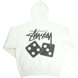 STUSSY ステューシー DICE PIG DYED ZIP HOOD NATURAL ジップパーカー 白 Size 【XL】 【新古品・未使用品】 20835469