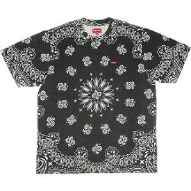 SUPREME シュプリーム 21SS Small Box Tee Black Bandana Tシャツ 黒 Size 【L】 【新古品・未使用品】 20774607