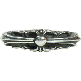 CHROME HEARTS クロム・ハーツ BABY CLASSIC FLORAL CROSS RING リング 銀 Size 【14号】 【新古品・未使用品】 20824777