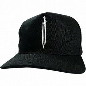 CHROME HEARTS クロム・ハーツ RS 3 CRS BSBL CAP DENIM BLACK キャップ 黒 Size 【フリー】 【中古品-非常に良い】 20823831