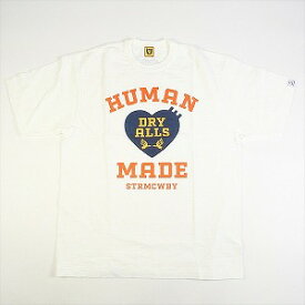 【スーパーセール 6/11 01:59まで】HUMAN MADE ヒューマンメイド 23SS GRAPHIC T-SHIRT #08 WHITE ハートロゴTシャツ 白 Size 【L】 【新古品・未使用品】 20772016【SALE】