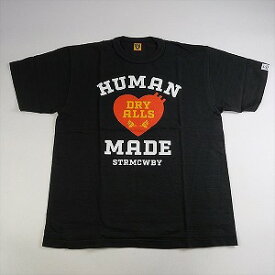 【スーパーセール 6/11 01:59まで】HUMAN MADE ヒューマンメイド 23SS GRAPHIC T-SHIRT #08 BLACK ハートロゴTシャツ 黒 Size 【S】 【新古品・未使用品】 20772021【SALE】