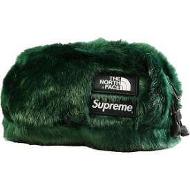 SUPREME シュプリーム ×THE NORTH FACE 20AW Faux Fur Waist Bag Green ウエストバッグ 緑 Size 【フリー】 【新古品・未使用品】 20795063