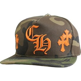 CHROME HEARTS クロム・ハーツ HAT 5 PANEL CAP BSBL CAMO クロスパッチ付きキャップ 緑 Size 【フリー】 【新古品・未使用品】 20817402