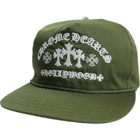 CHROME HEARTS クロム・ハーツ GAS STATION 5 PANNEL CAP KAHAKI キャップ カーキ Size 【フリー】 【新古品・未使用品】 20817403