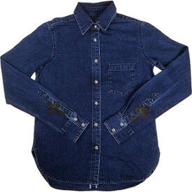 CHROME HEARTS クロム・ハーツ CH PLUS LOOSE ENDS SHIRT DK BLUE 長袖シャツ インディゴ Size 【レディースXS】 【新古品・未使用品】 20797747