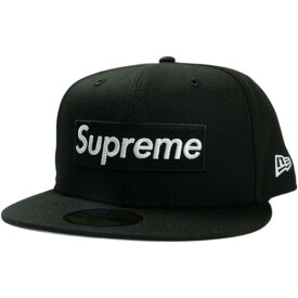 SUPREME シュプリーム 26SS Rings Box Logo New Era Black ニューエラキャップ 黒 Size 【7　5/8(XL)】 【新古品・未使用品】 30009753