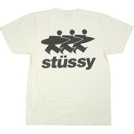 STUSSY ステューシー 24SS SURFWALK TEE PIGMENT DYED WHITE Tシャツ 白 Size 【L】 【新古品・未使用品】 20795988