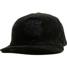 CHROME HEARTS クロム・ハーツ SLOUCHY 5 PANEL CAP レザーキャップ 黒 Size 【フリー】 【新古品・未使用品】 20797644