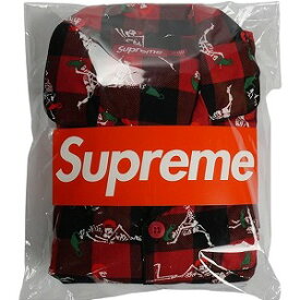 SUPREME シュプリーム 25FW Holiday Pajama Set Plaid パジャマセット 赤 Size 【L】 【新古品・未使用品】 20833585