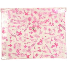 CHROME HEARTS クロム・ハーツ VINYL POUCH PINK MEDIUM PVC加工ポーチ ピンク Size 【M】 【新古品・未使用品】 20804241