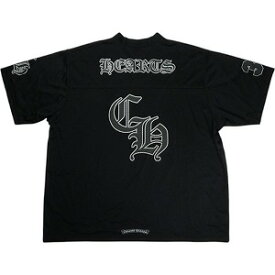CHROME HEARTS クロム・ハーツ Mesh Stadium Football Jersey Black メッシュジャージ 黒 Size 【S】 【新古品・未使用品】 20823697