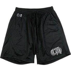 CHROME HEARTS クロム・ハーツ MESH VARSITY SHORTS BLACK メッシュショーツ 黒 Size 【XL】 【新古品・未使用品】 20823701