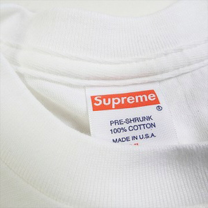 楽天市場】SUPREME シュプリーム 12SS Origin Tee White Tシャツ 白 