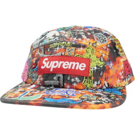 SUPREME シュプリーム ×AOI 25SS Embroidered Camp Cap Flames キャンプキャップ オレンジ Size 【フリー】 【新古品・未使用品】 20839435