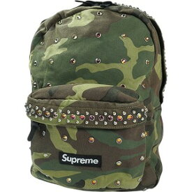 SUPREME シュプリーム ×bb Simon 25SS Denim Backpack Woodland Camo バックパック 緑 Size 【フリー】 【新古品・未使用品】 20820382