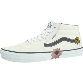 SUPREME シュプリーム ×Vans×Nate Lowman 25SS Skate Grosso Mid Natural 日本限定スニーカー 白 Size 【28.5cm】 【新古品・未使用品】 20821117