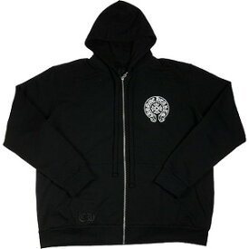 CHROME HEARTS クロム・ハーツ OSAKA HORSESHOE FULL ZIP HOODIE BLACK 大阪限定ジップパーカー 黒 Size 【XS】 【新古品・未使用品】 20835814