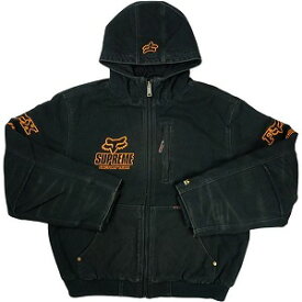SUPREME シュプリーム ×Fox Racing 25FW Hooded Work Jacket Black ジャケット 黒 Size 【L】 【新古品・未使用品】 20828707