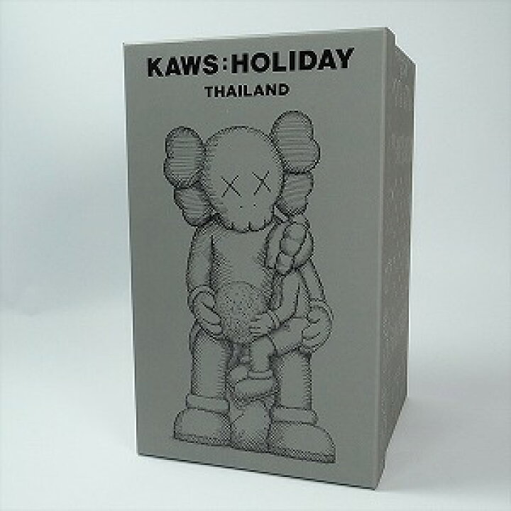 楽天市場】KAWS カウズ HOLIDAY THAILAND Grey フィギュア 灰 Size 