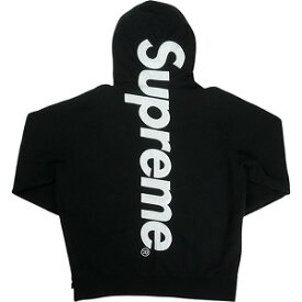 SUPREME シュプリーム 22AW Satin Applique Hooded Sweatshirt Black パーカー 黒 Size 【M】 【中古品-良い】 20821115