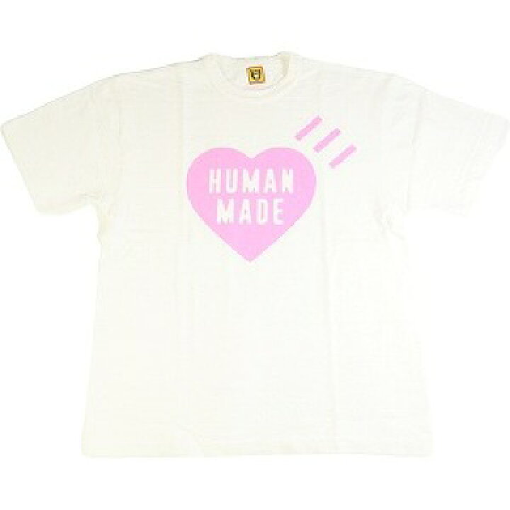 楽天市場】HUMAN MADE ヒューマンメイド 23AW Heart T-Shirt White 